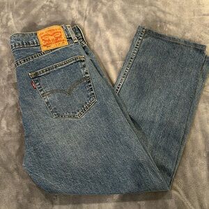 Mens Levis 505 jeans, size 34 x 26